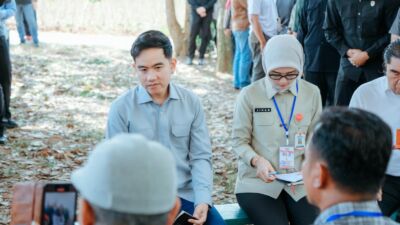 Wagub Jihan Dampingi Wapres Gibran Serap Aspirasi Petani Singkong di Lampung Timur