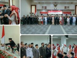 Gubernur Mirza Hadiri Paripurna Istimewa DPRD Lampung