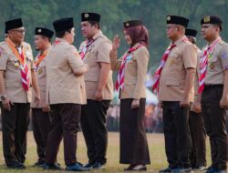 Wagub Jihan Terima Penghargaan Lencana Karya Bakti Pramuka Pada HUT Pramuka Ke-65 Tahun 2026