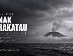 Gunung Anak Krakatau Erupsi, Pemkab Lamsel Gerak Cepat