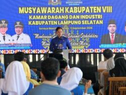 Ekonomi Lampung Selatan Tumbuh 5,71 Persen, Bupati Egi Ingin Kadin Lakukan Hal Ini