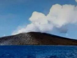 Status Gunung Anak Krakatau Naik ke Siaga, Pemkab Lampung Selatan Imbau Warga Tetap Tenang dan Waspada