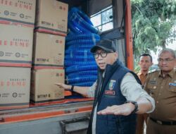 Pemprov Lampung Salurkan Bantuan Logistik dan Peralatan Pemadaman Karhutla
