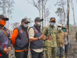 Gubernur Mirza Perkuat Penanganan Karhutla TNWK, Kesehatan Warga Jadi Perhatian